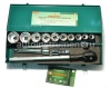 Набор головок грузовой 15 пр. Jonnesway 3/4" 22-50мм. 6гр. S04H6115SA