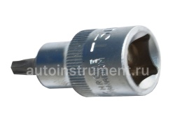 Головка торцевая со вставкой TORX Т60 1/2" АВТОДЕЛО L=55mm 39330