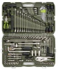 Набор головок 1/4", 3/8", 1/2" с инструментом, 147 предметов Дело Техники 620847