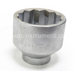 Головка торцевая 70мм. 3/4" АВТОДЕЛО 12 гр. 39070