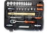Набор инструмента АВТОДЕЛО 39856 (56 предметов) 1/2",1/4" пласт.кейс