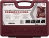 Набор инструмента THORVIK UTS0072 (72 предмета) 1/4",1/2" 6 гр. пласт.кейс