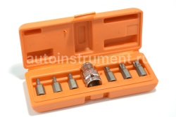 Набор бит (вставок) 7 пр. TORX Т20-Т50 30мм. АВТОДЕЛО 40642