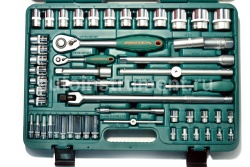 Набор инструмента Jonnesway S04H52483S (83 предмета) 1/4" 4-13мм. 1/2" 8-32мм.