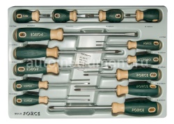 Набор отвёрток 14пр.ROCK FORCE SL 3,3.5,4,5.5x2,6.5x2,8.PH 0,PH 1x2,PH 2x2,PH 3 RF-2142