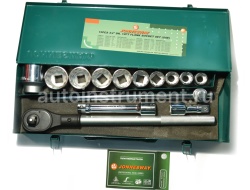 Набор головок грузовой 15 пр. Jonnesway 3/4" 7/8"-2" S04H6415S