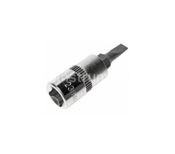 Головка с насадкой ШЛИЦ 1/4" х SL4.0, длина 37мм JTC-23840