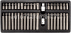Набор бит (вставок) 40 пр. TORX, SPLINE, HEX АВТОДЕЛО PRO 40740