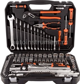 Набор инструмента АвтоDело 39823 (123 предмета) 1/2"DR 1/4"DR PRO