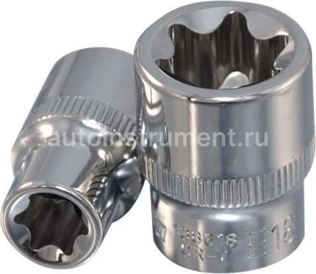 Головка торцевая TORX E16 3/8" OMBRA