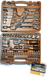 Набор инструмента OMBRA OMT82S12 (82 предмета) 1/4",1/2" 12 гр. пласт.кейс