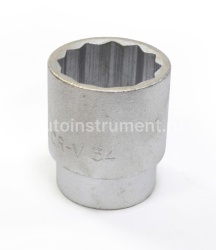 Головка торцевая 34мм. 3/4" АВТОДЕЛО 12 гр. 39034