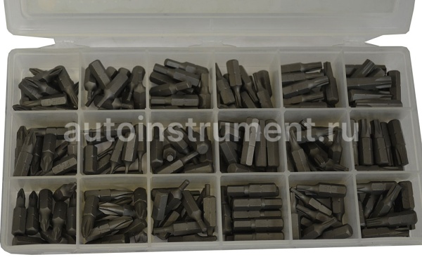 Набор бит 18 видов по 10 шт. Jonnesway 1/4" S29Н2180S