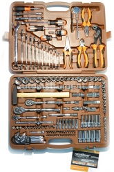 Набор инструмента OMBRA OMT150S (150 предметов) 1/4",3/8",1/2" 6 гр. пласт.кейс