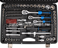 Набор инструментов FORSAGE (216 предметов) 1/4", 3/8", 1/2" 6гр. 4-32мм NEW F-38841