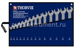 Набор ключей комбинированных 14 шт. THORVIK 10-24мм. сумка 52047