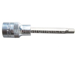 Головка торцевая со вставкой HEX Н7 1/2" АВТОДЕЛО L=100mm 39387