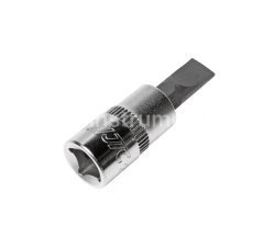 Головка с насадкой ШЛИЦ 1/4" х SL6.5, длина 37мм JTC-23865