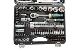 Набор инструмента ROCK FORCE RF-4821-5-PREMIUM (82 предмета) 1/2" & 1/4"DR 6-гранный + 6пр