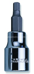 Головка торцевая со вставкой HEX Н17 1/2" Jonnesway L=55мм. S50H4117