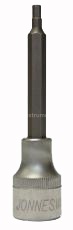 Головка торцевая со вставкой HEX Н6 1/2" Jonnesway L=100мм. S09H4306