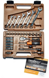 Набор инструмента OMBRA OMT30S (30 предметов) 1/4" 6 гр. пласт.кейс