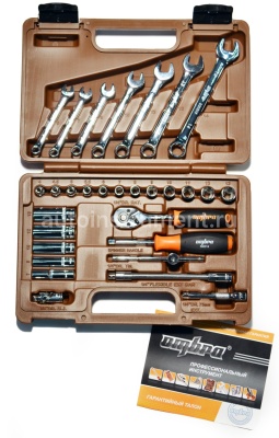 Набор инструмента OMBRA OMT30S (30 предметов) 1/4" 6 гр. пласт.кейс
