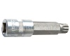 Головка торцевая со вставкой SPLINE М16 с отверстием 1/2" АВТОДЕЛО L=100mm 39616