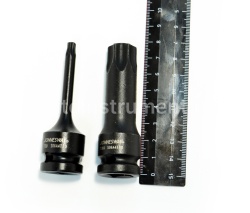 Набор головок 8 пр. Jonnesway 1/2" TORX T30-T80, 78мм. ударн. S06А408S
