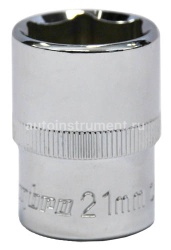 Головка торцевая 21мм. 1/2" OMBRA 12 гр.