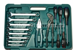 Набор инструмента Jonnesway SO4H52477S (77 предметов) 1/4" 4-13мм. 1/2" 12-32мм.