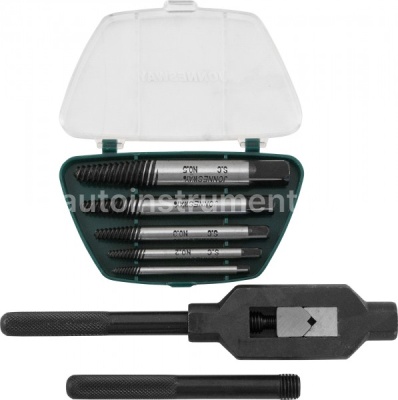 Экстракторы спиральные конические с держателем 7шт. Jonnesway AG010110