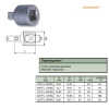 Переходник 1/2"х3/4" Jonnesway S16Р1234