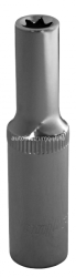 Головка торцевая TORX E 4 1/4" OMBRA удлиненная