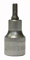 Головка торцевая со вставкой HEX Н12 1/2" Jonnesway L= 55мм. S09H412