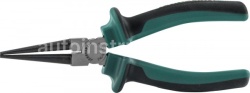 Круглогубцы 6" Jonnesway с двухкомпонентными рукоятками P4016