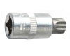 Головка торцевая со вставкой SPLINE М16 с отверстием 1/2" АВТОДЕЛО L=55mm 39516
