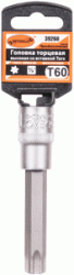 Головка торцевая со вставкой TORX Т80 1/2" АВТОДЕЛО Профессионал L=100mm 39258