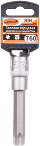 Головка торцевая со вставкой TORX Т90 1/2" АВТОДЕЛО Профессионал L=100mm 39259