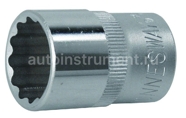 Головка торцевая 17мм. 1/2" Jonnesway 12 гр.S04H4917