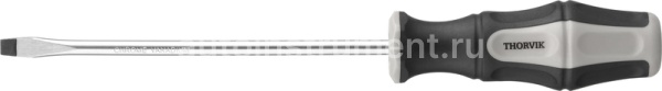 Отвёртка шлицевая 4,0x100мм. THORVIK SDL4100