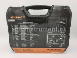 Набор инструмента АВТОДЕЛО 39882 (82 предмета) Профессионал 1/2",1/4" пласт.кейс
