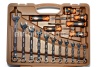 Набор инструмента OMBRA OMT55S (55 предметов) 1/4",1/2" 6 гр. пласт.кейс