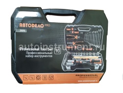 Набор инструмента АвтоDelo 39890 (90 предметов) 1/2"DR 1/4"DR Surface пласт.кейс Pro Профессионал