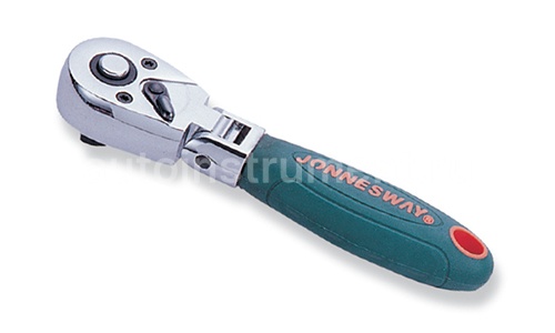 Трещотка 1/4" Jonnesway 36 зубов 125мм. с шарниром R4202