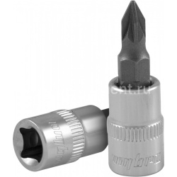Головка со вставкой 1/4" PZ1 OMBRA