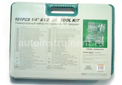 Набор инструмента Jonnesway S04H624101S (101 предметов) 1/4" 4-10мм. 1/2" 8-32мм.+ ключи 8-24мм.