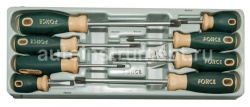 Набор отвёрток 8пр. SL 5,6x2,8.PH 1,PH 2x2,PH 3 ROCK FORCE RF-2084