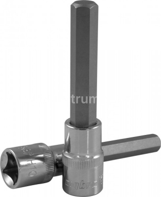 Головка со вставкой 1/2" HEX H12 OMBRA 100 мм