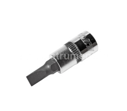 Головка с насадкой ШЛИЦ 1/4" х SL5.5, длина 37мм JTC-23855